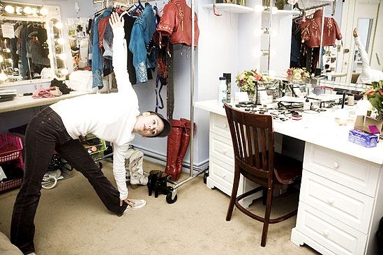 Kerry Butler first performance in Rock of Ages – Kerry Butler (warmup)