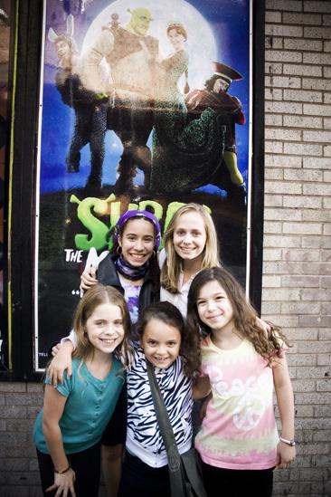 Shrek princess contest winners – Laura Laureano – Hannah Beatt – Rozi Baker – Maya Goldman – Tessa Anderson
