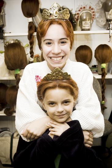 Shrek princess contest winners – Laura Laureano – Hannah Beatts (wigs and crowns)
