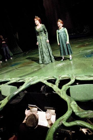 Shrek princess contest winners – Laura Laureano – Hannah Beatt (onstage)