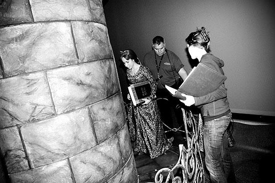 Shrek princess contest winners – Laura Laureano (on set)