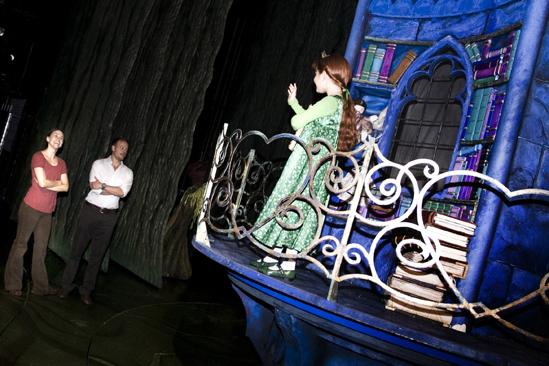 Shrek princess contest winners – Hannah Beatt (waving)