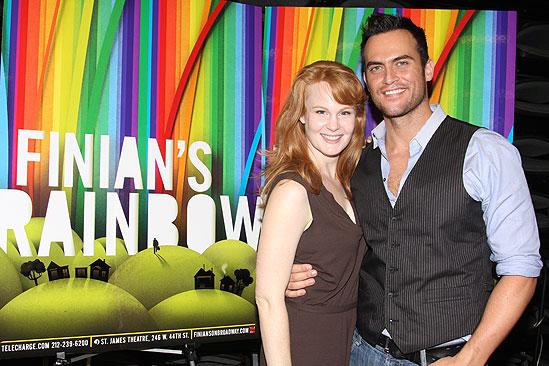 Finian's Rainbow Broadway Meet and Greet - Kate Baldwin - Cheyenne Jackson