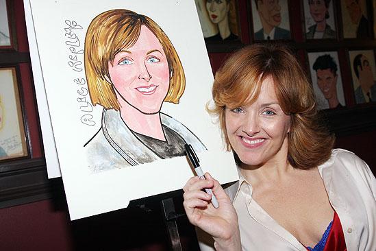 Alice Ripley at Sardi’s – Alice Ripley – caricature 