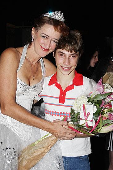 Kiril Kulish and Hadynn Gwynne Last Billy Elliot Performance - Haydn Gwynne - Kiril Kulish