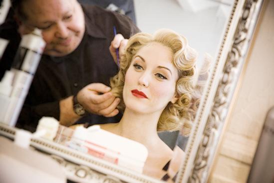 White Christmas photo shoot 2009 – Mara Davi (wig)