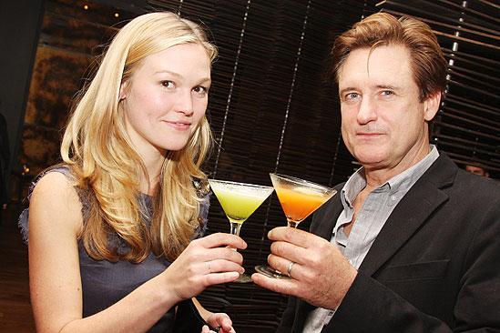 Oleanna opening – Julia Stiles – Bill Pullman drinks