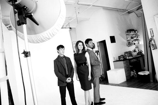 Ragtime Promo Shoot – Bobby Steggert – Christiane Noll – Ron Bohmer (posing)