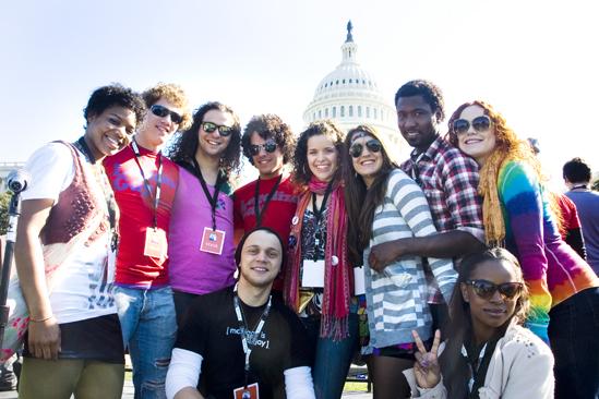 Hair at the National Equality March - Hair Tribe