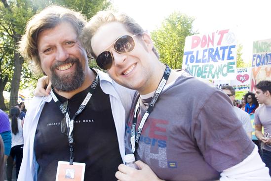 Hair at the National Equality March - Oskar Eustis - Andrew Kober