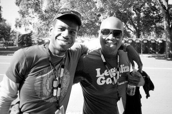 Hair at the National Equality March - Darius Nichols - Michael Scott James