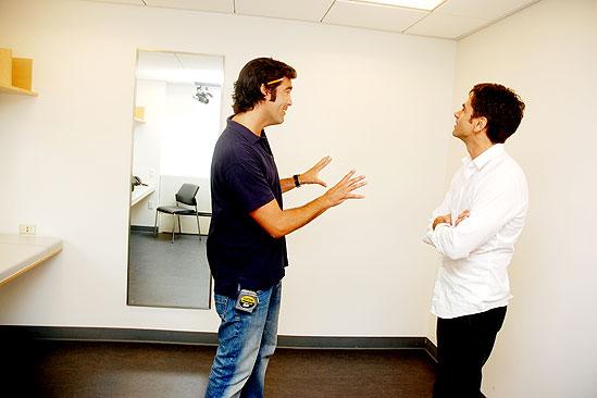 John Stamos Dressing Room - Carter Oosterhouse - John Stamos before final