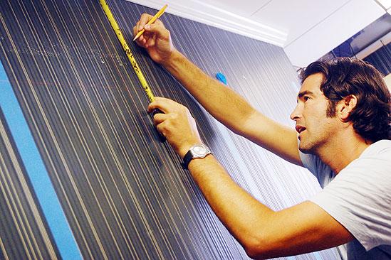 John Stamos Dressing Room - Carter Oosterhouse walls