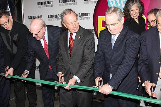 Bye Bye Birdie Opening Night - Robert Longbottom - Mayor Bloomberg - Todd Haimes