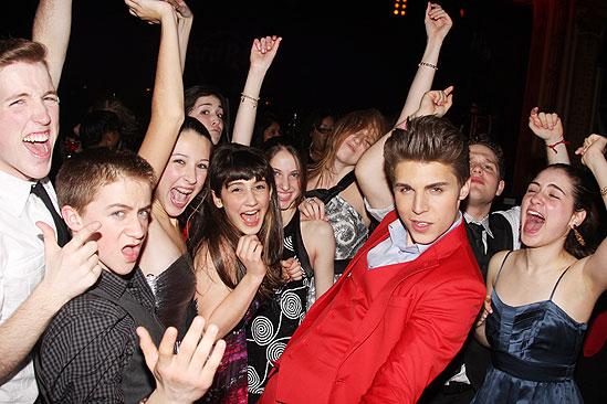 Bye Bye Birdie Opening Night - kids cast party