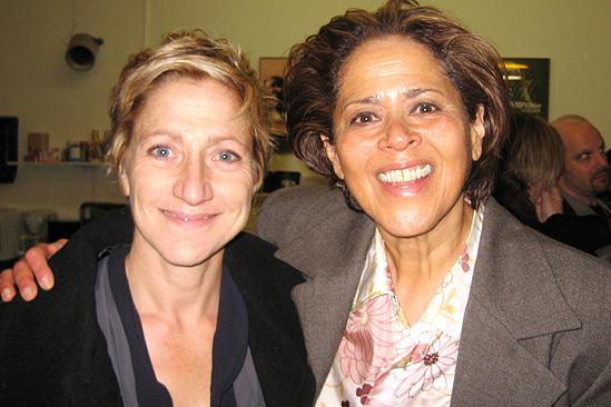 Guests and Anna Deavere Smith at Let Me Down Easy - Edie Falco - Anna Deavere Smith
