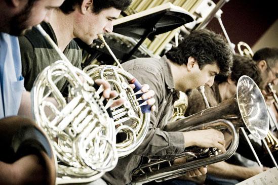 Ragtime Sitzprobe – horns
