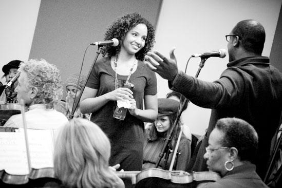 Ragtime Sitzprobe – Stephanie Umoh – Quentin Earl Darrington