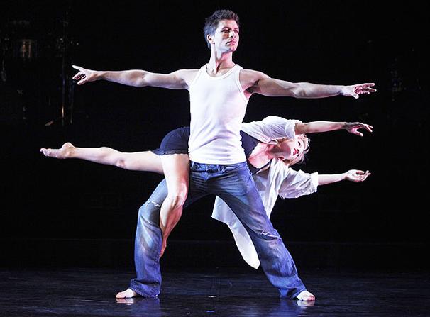 Burn the Floor - Show Photos - Pasha Kovalev - Anya Garnis (white)