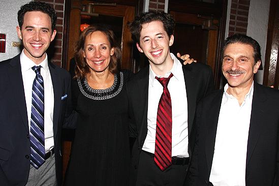 Brighton Beach Memoirs Opening Night – Josh Grisetti – Dennis Boutsikaris – Santino Fontana – Laurie Metcalf