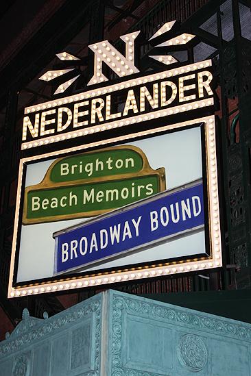 Brighton Beach Memoirs Opening Night – marquee
