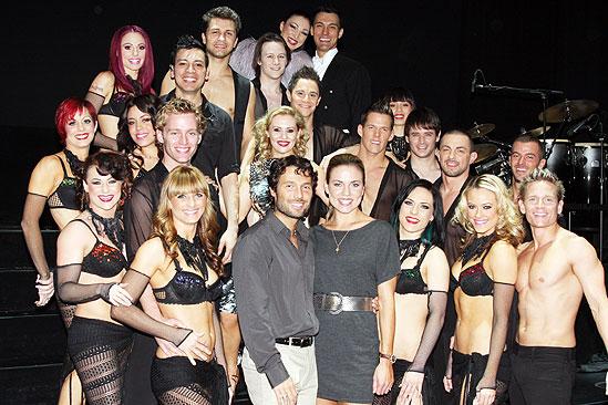 Natalie Coughlin at Burn the Floor – Natalie Coughlin – Alec Mazo – cast 