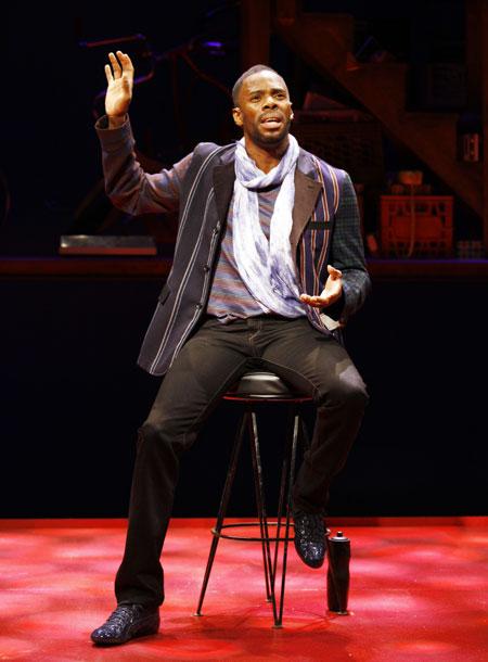 A Boy and His Soul - Show Photos - Colman Domingo (sitting)