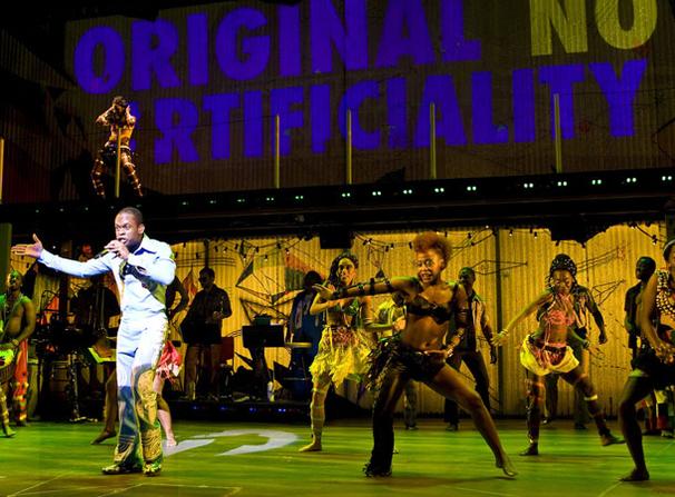Fela - Show Photos - Sahr Ngaujah (singing)