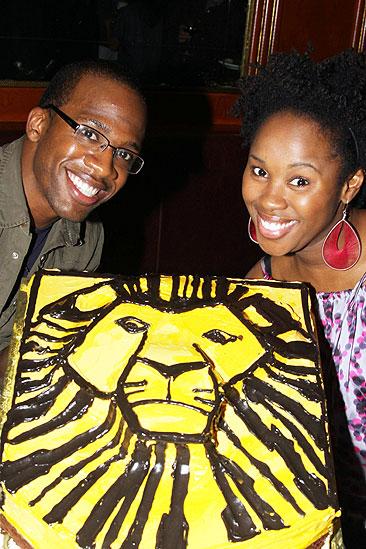 The Lion King Celebrates 5000 perfs – Dashaun Young - Ta’Rea Campbell 