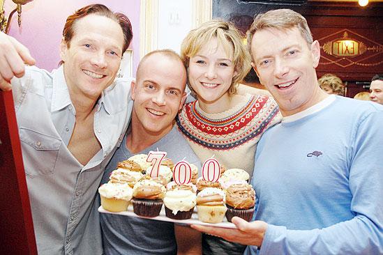 The 39 Steps 700 Performances - Sean Mahon - Jeffrey Kuhn - Jill Paice - Arnie Burton