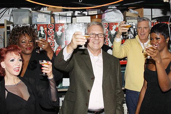 Chicago 13th Anniversary – Walter Bobbie toasting