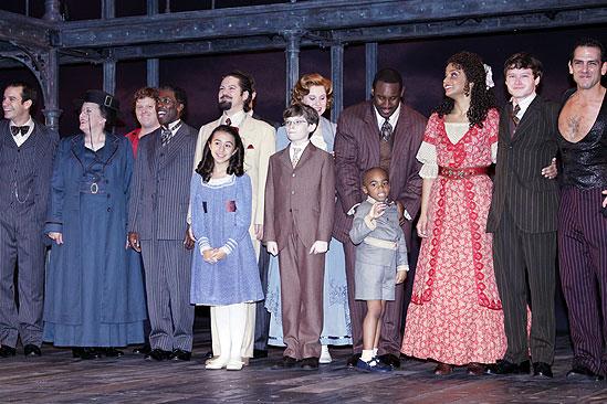 Ragtime opening – cast curtain call