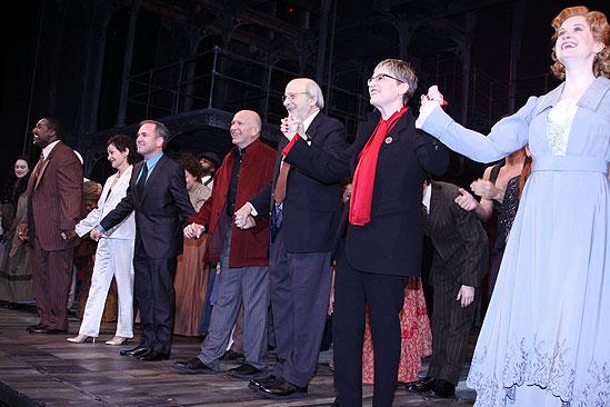 Ragtime opening – creative team curtain call