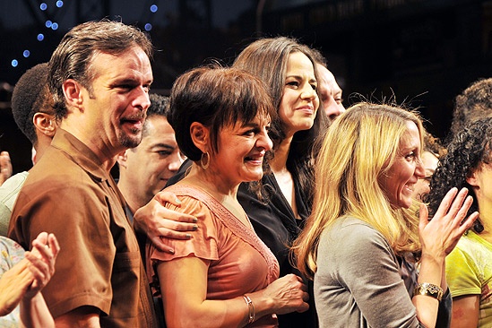 In the Heights Closing Night – Rick Negron – Priscilla Lopez – tktkt – Jill Furman 