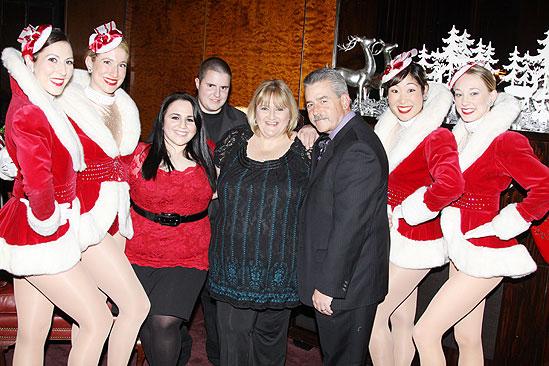 Make-A-Wish Foundation at The Radio City Christmas Show - Rockettes - Nikki Blonsky - family