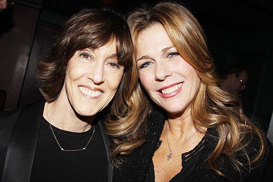 November 2009 cast of Love, Loss – Nora Ephron – Rita Wilson