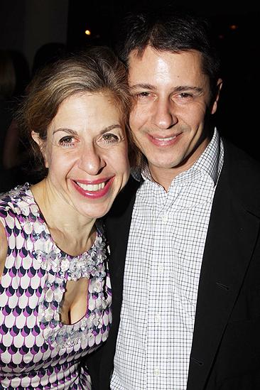 Addams Family Chicago opening – Jackie Hoffman – husband Steve