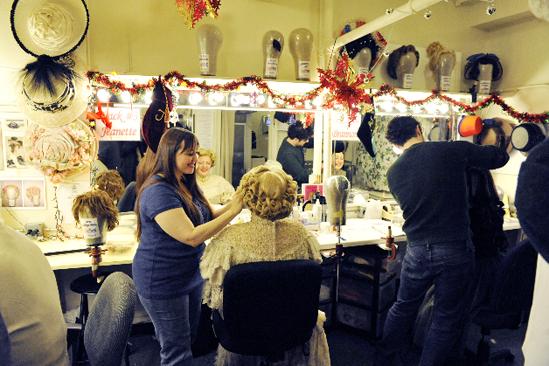 Ragtime Season Snapshots - hair room