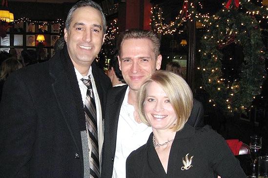 Rick Faugno Caricature at Sardi’s – Ken Krugman – Bryan McElroy – Joyce Chittick