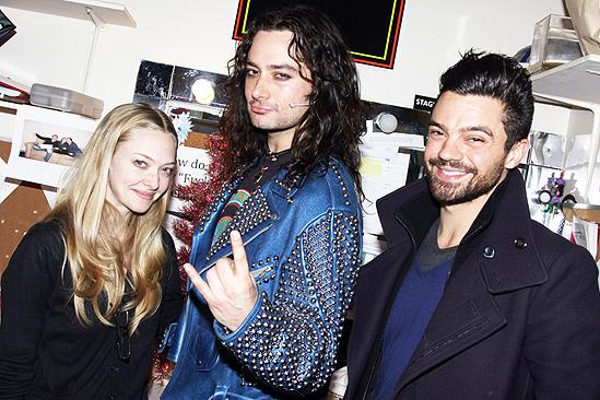 Amanda Seyfried and Dominic Cooper at Rock of Ages - Amanda Seyfried - Constantine Maroulis - Dominic Cooper