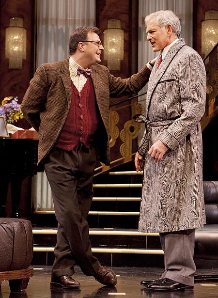 Present Laughter - Show Photos - Victor Garber - Brooks Ashmanskas