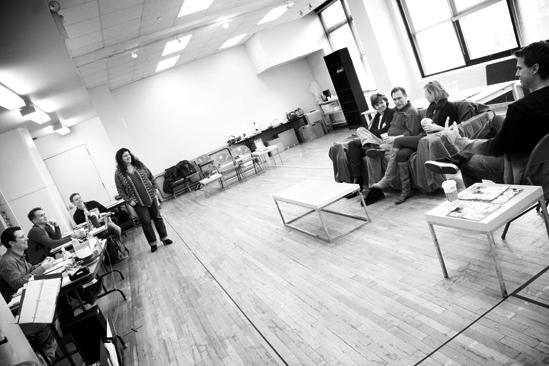Next Fall Rehearsal - Sheryl Kaller