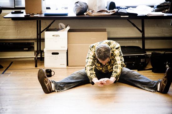 Next Fall Rehearsal - Patrick Breen
