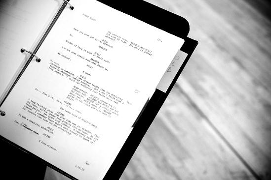 Next Fall Rehearsal - Script