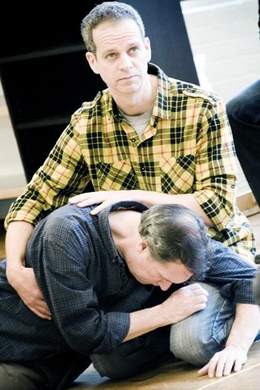 Next Fall Rehearsal - Patrick Breen - Cotter Smith