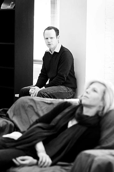Next Fall Rehearsal - Sean Dugan - Maddie Corman