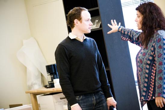 Next Fall Rehearsal - Sean Dugan - Sheryl Kaller