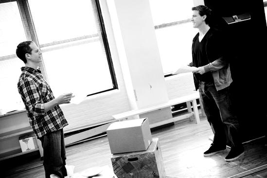 Next Fall Rehearsal - Patrick Breen - Patrick Heusinger