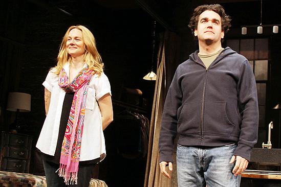 Time Stands Still Opening Night – Laura Linney – Brian d’Arcy James (curtain call)