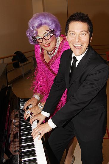 All About Me Meet and Greet – Dame Edna – Michael Feinstein (piano)